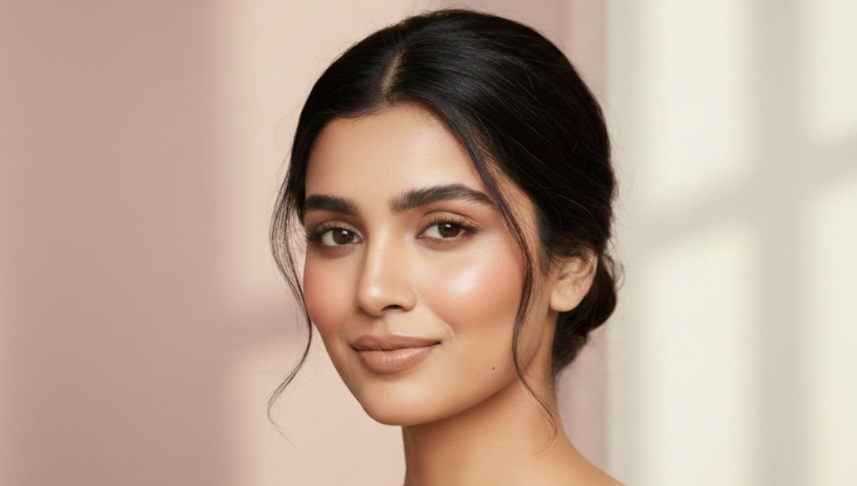 नैसर्गिक लूक