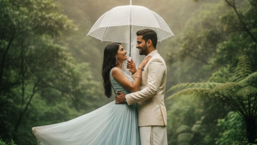 पावसाळी प्री-वेडिंग